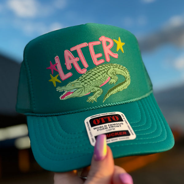 Later Gator Trucker Hat
