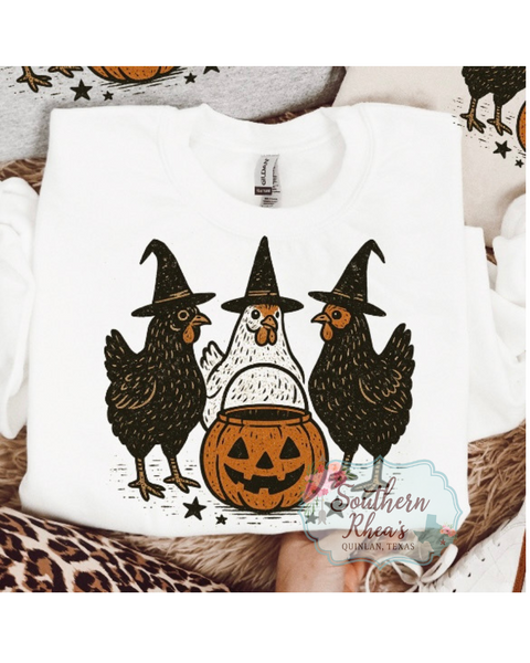 Witchy Chickens Sweatshirt