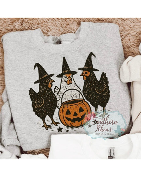 Witchy Chickens Sweatshirt