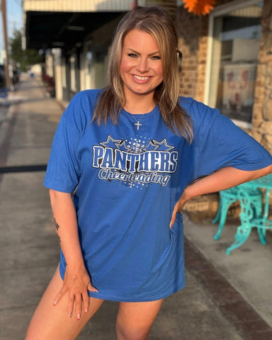Panthers Cheerleading Tee