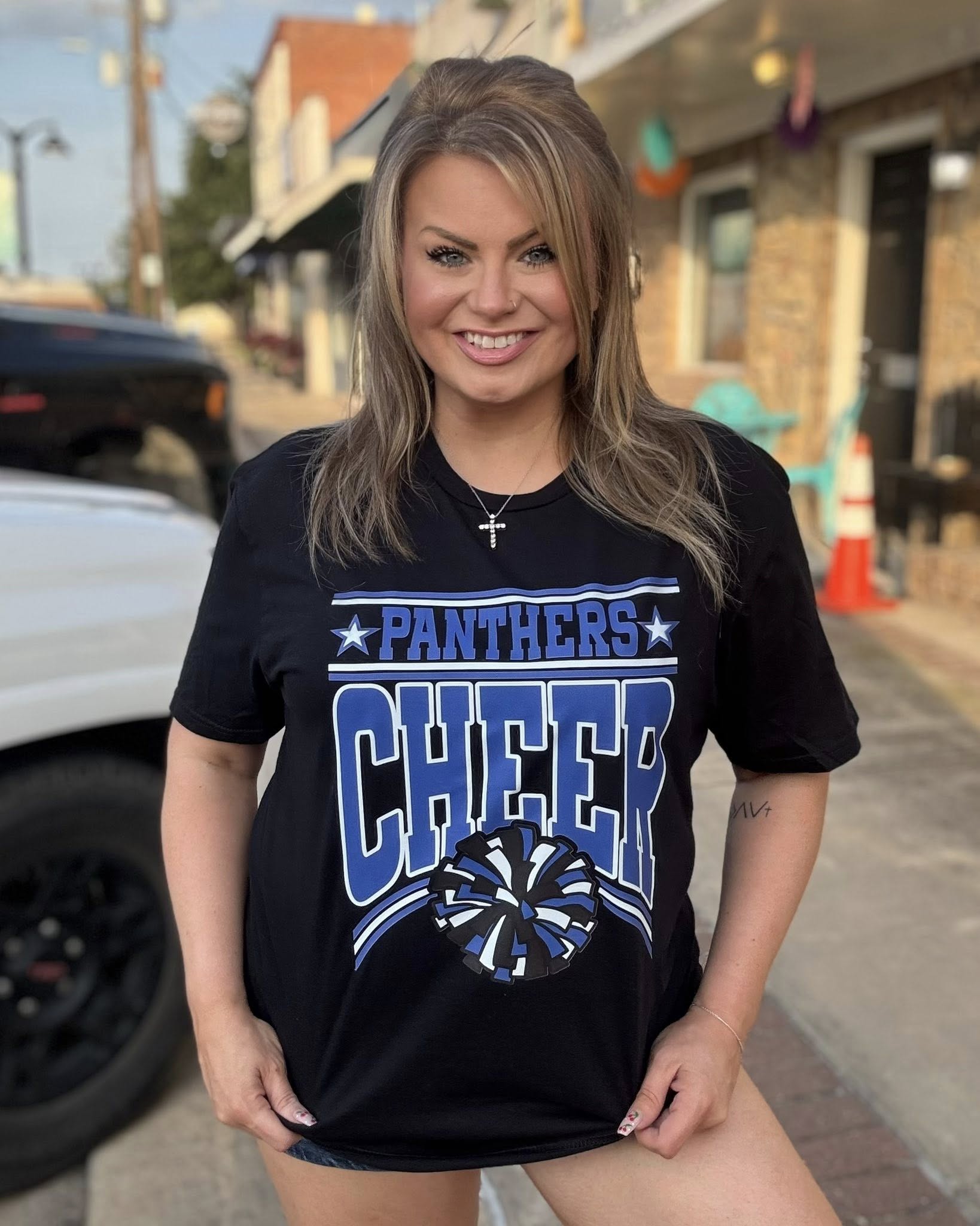 Panthers Cheer Tee