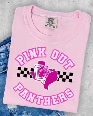 Pink Out Panthers Tshirt