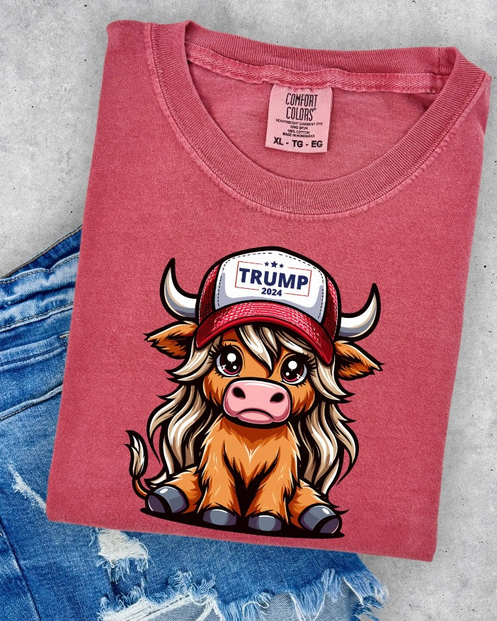 Trump 2024 Highland Tshirt