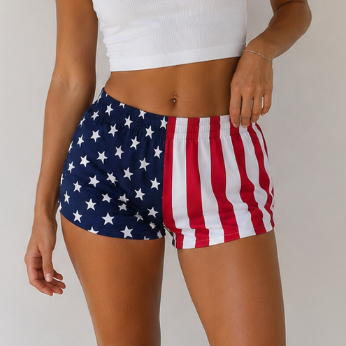 American Flag Shorts
