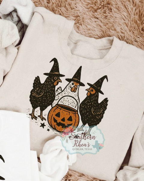Witchy Chickens Sweatshirt