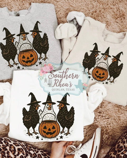 Witchy Chickens Sweatshirt