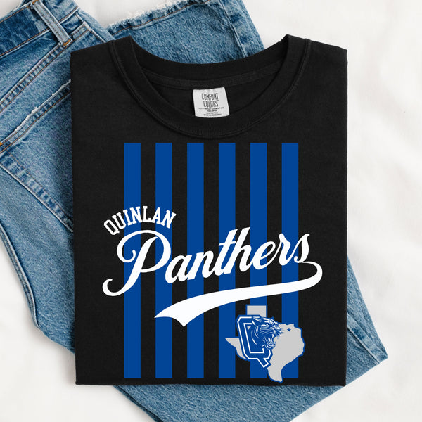 Panther Blue Stripes Tee