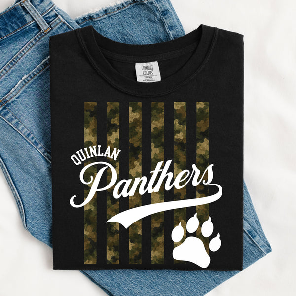Panther Camo Stripes Tee