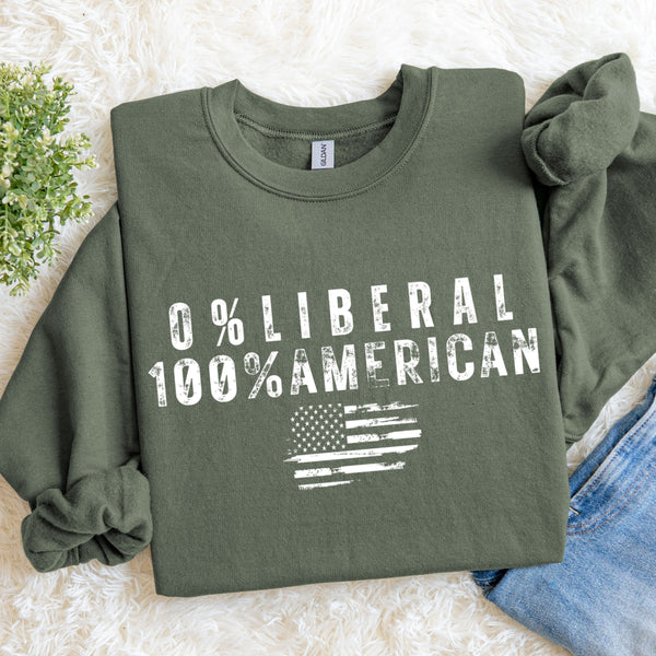 0% Liberal Sweatshirt
