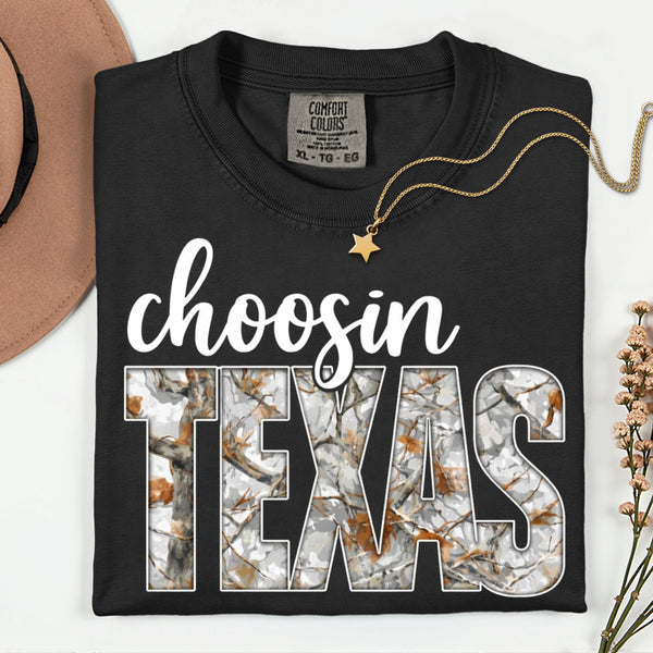 Choosin Texas Tree Camo TSHIRT