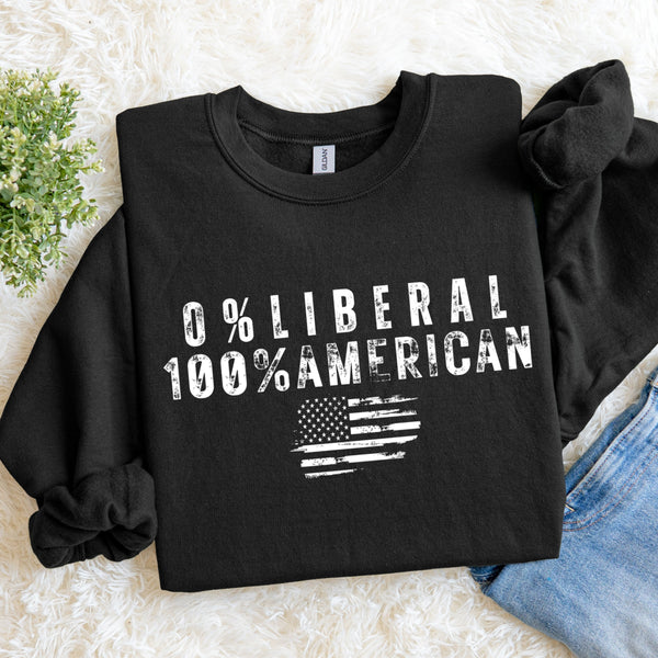 0% Liberal Sweatshirt