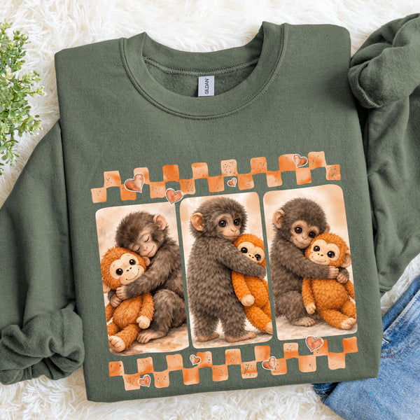 Checker Punch Sweatshirt