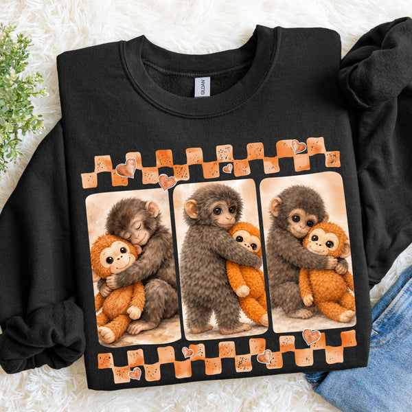 Checker Punch Sweatshirt