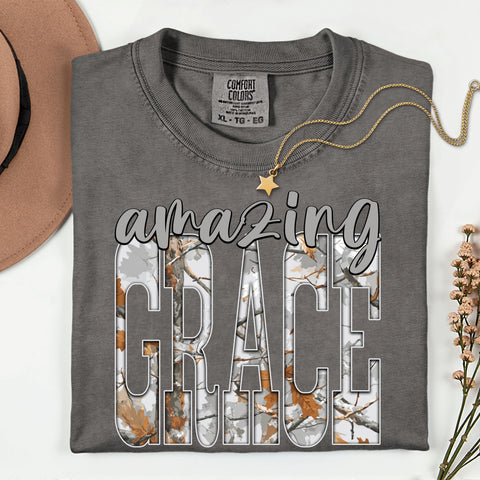 Amazing Grace Tree Camo TSHIRT