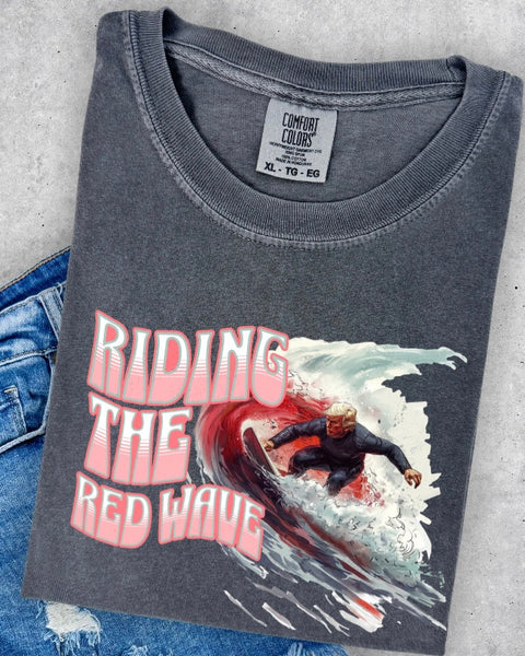 Riding the Red Wave TSHIRT