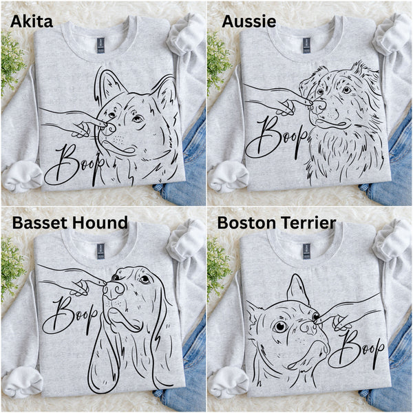 Boop Dog Breed Sweatshirt