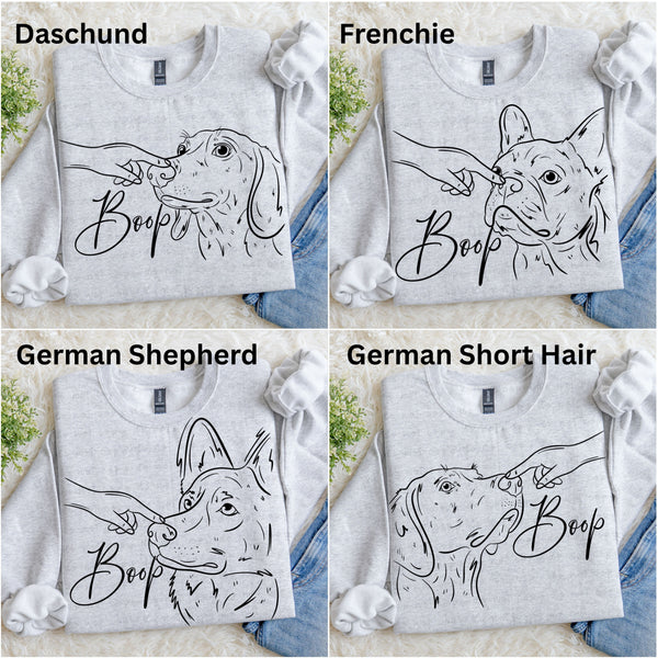 Boop Dog Breed Sweatshirt
