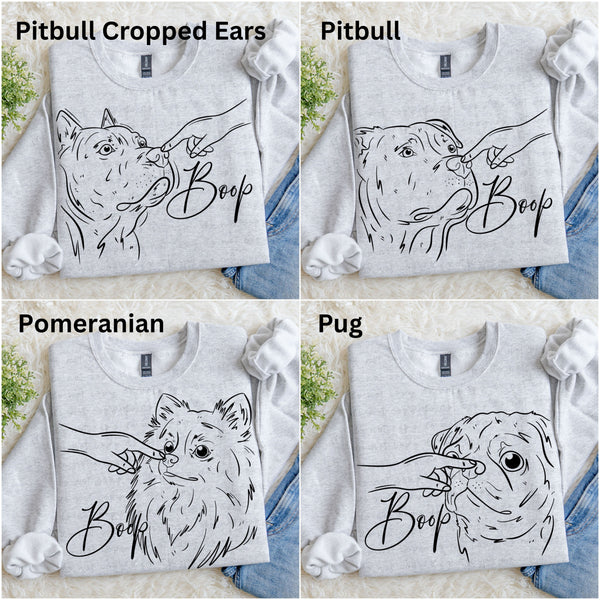Boop Dog Breed Sweatshirt