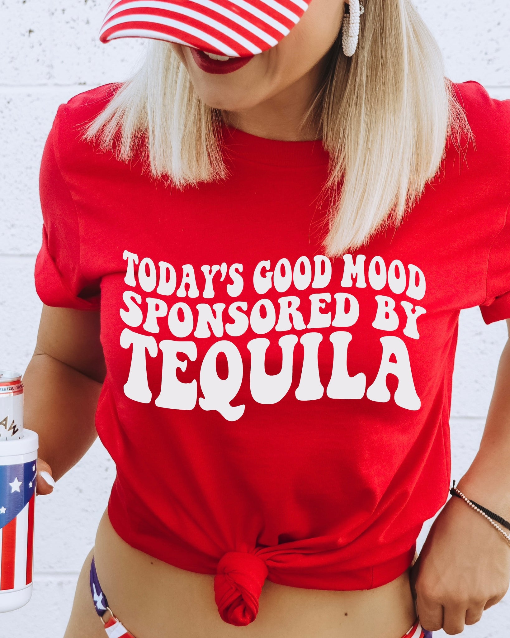Good Mood Tequila- White Transfer
