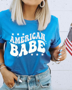 American Babe - White Transfer