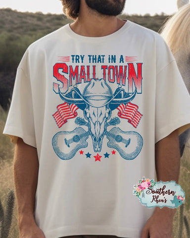 Small Town Country Tee