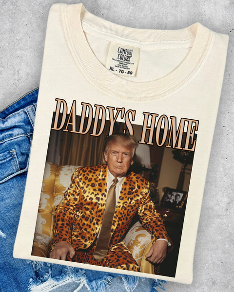 Daddy Trump Leopard TSHIRT - PRE ORDER