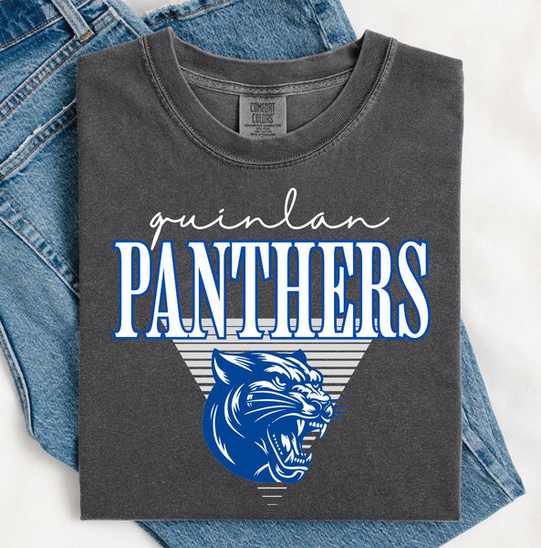 Retro Quinlan Panthers Tee