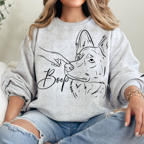 Boop Dog Breed Sweatshirt
