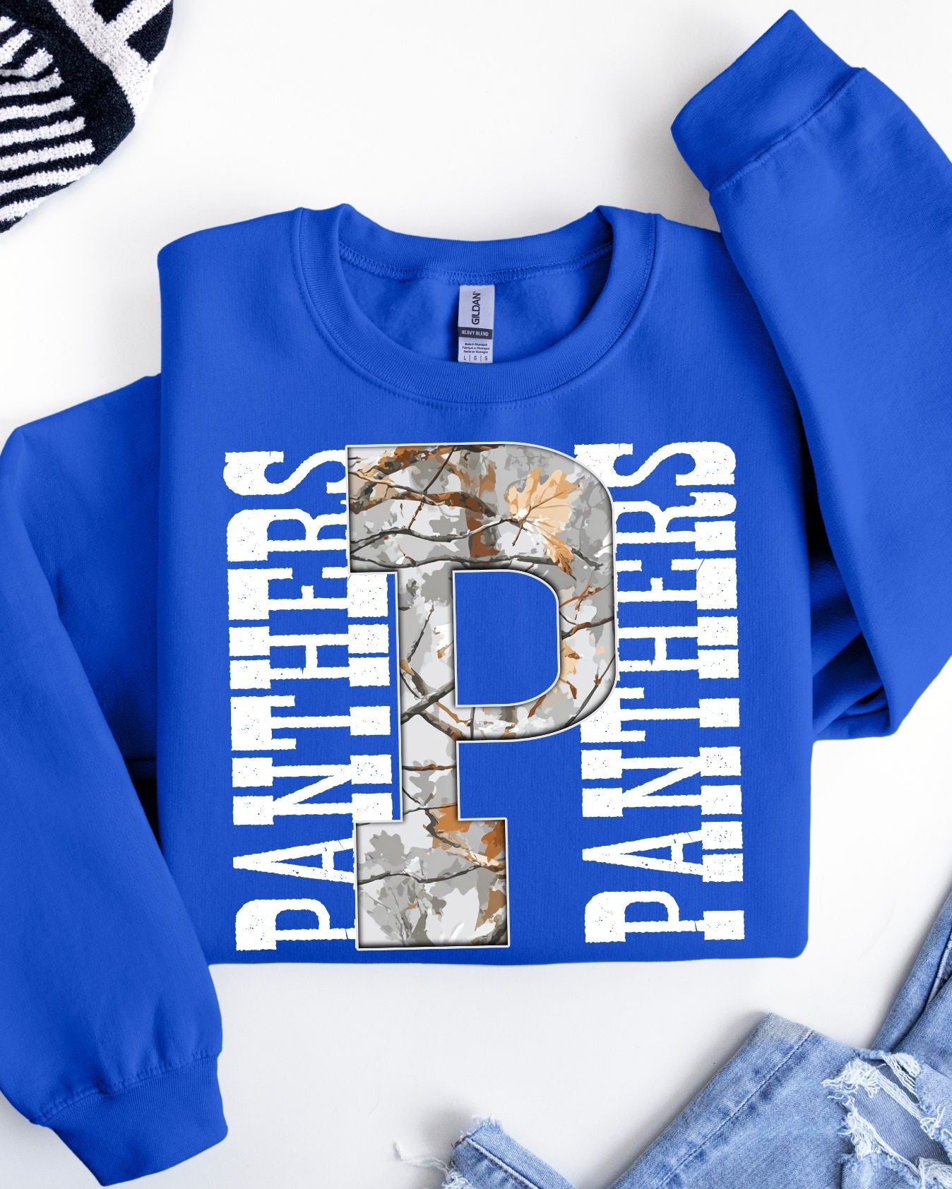 Panthers Camo P Sweatshirt