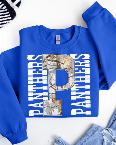 Panthers Camo P Sweatshirt