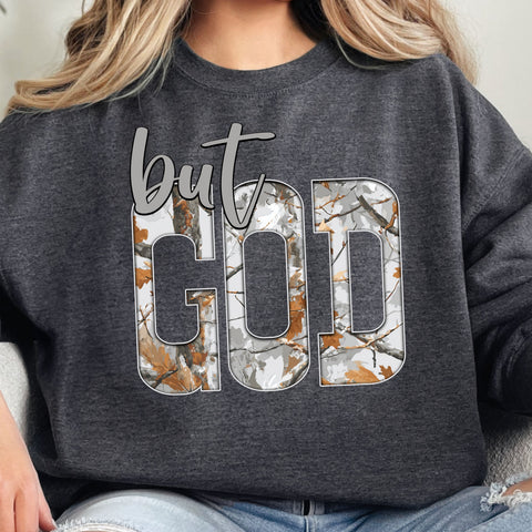 Gut God Tree Camo Sweatshirt