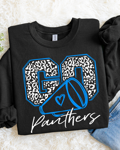 Go Panthers Cheer QSA Sweatshirt