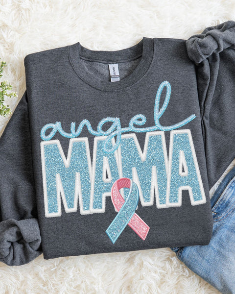 Angel Mama Sweatshirt (BLUE)