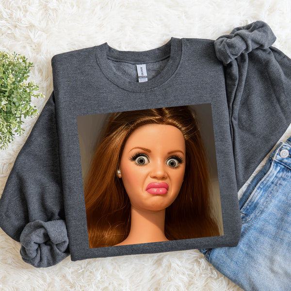 Vintage Doll Disgusted Look