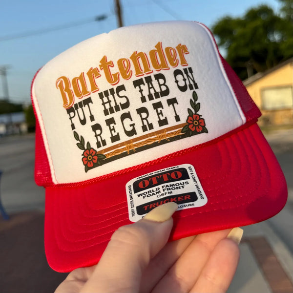 Tab On Regret Trucker Hat