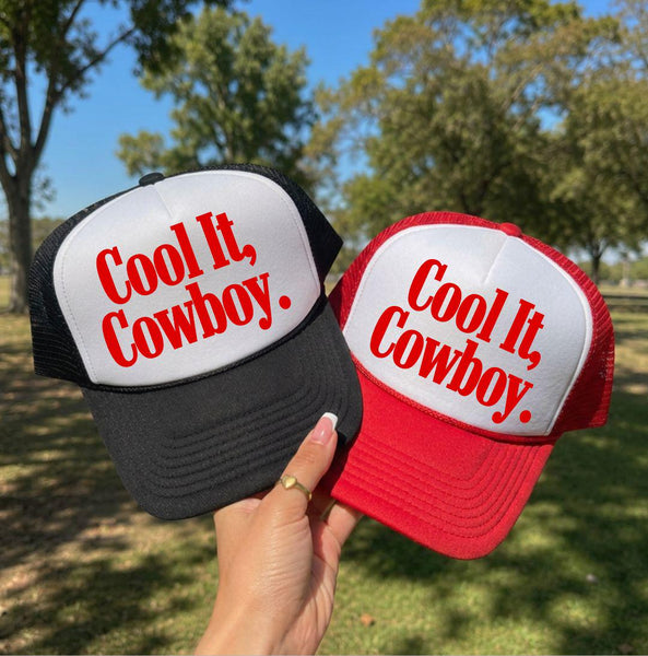 Cool It Cowboy Country Hat, Western Foam Trucker Hat