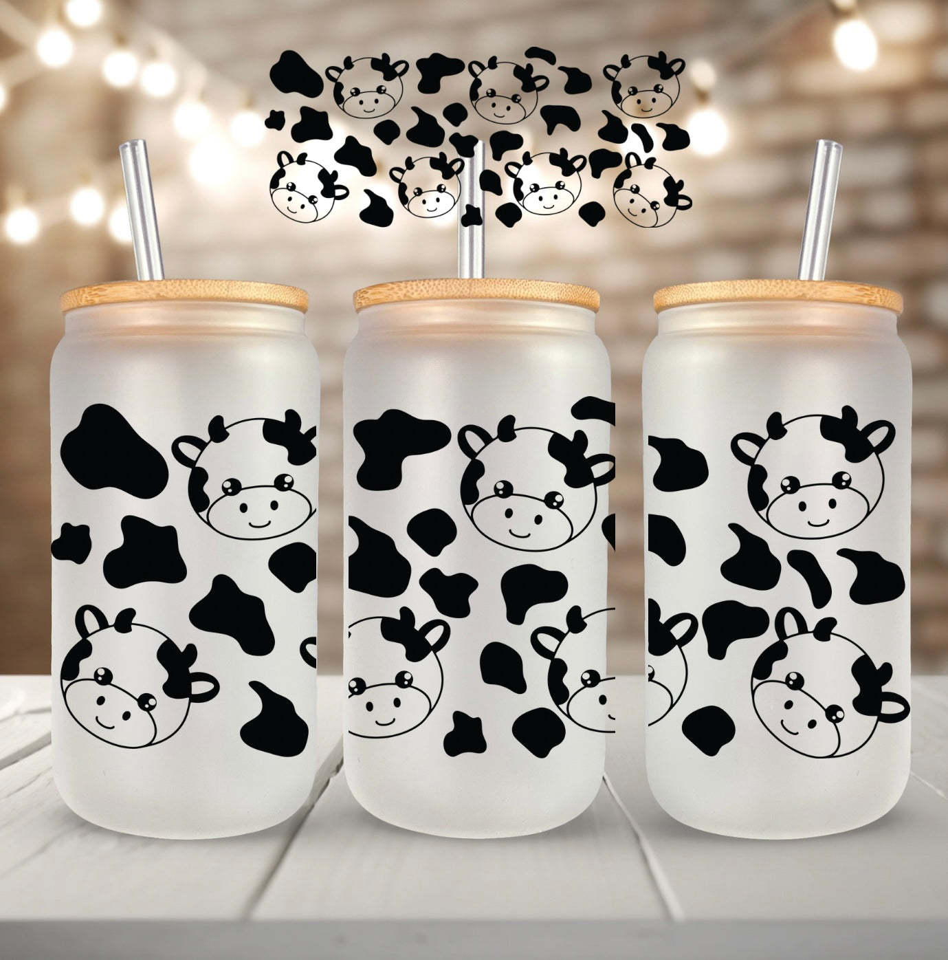 Baby Cow UV DTF Wrap