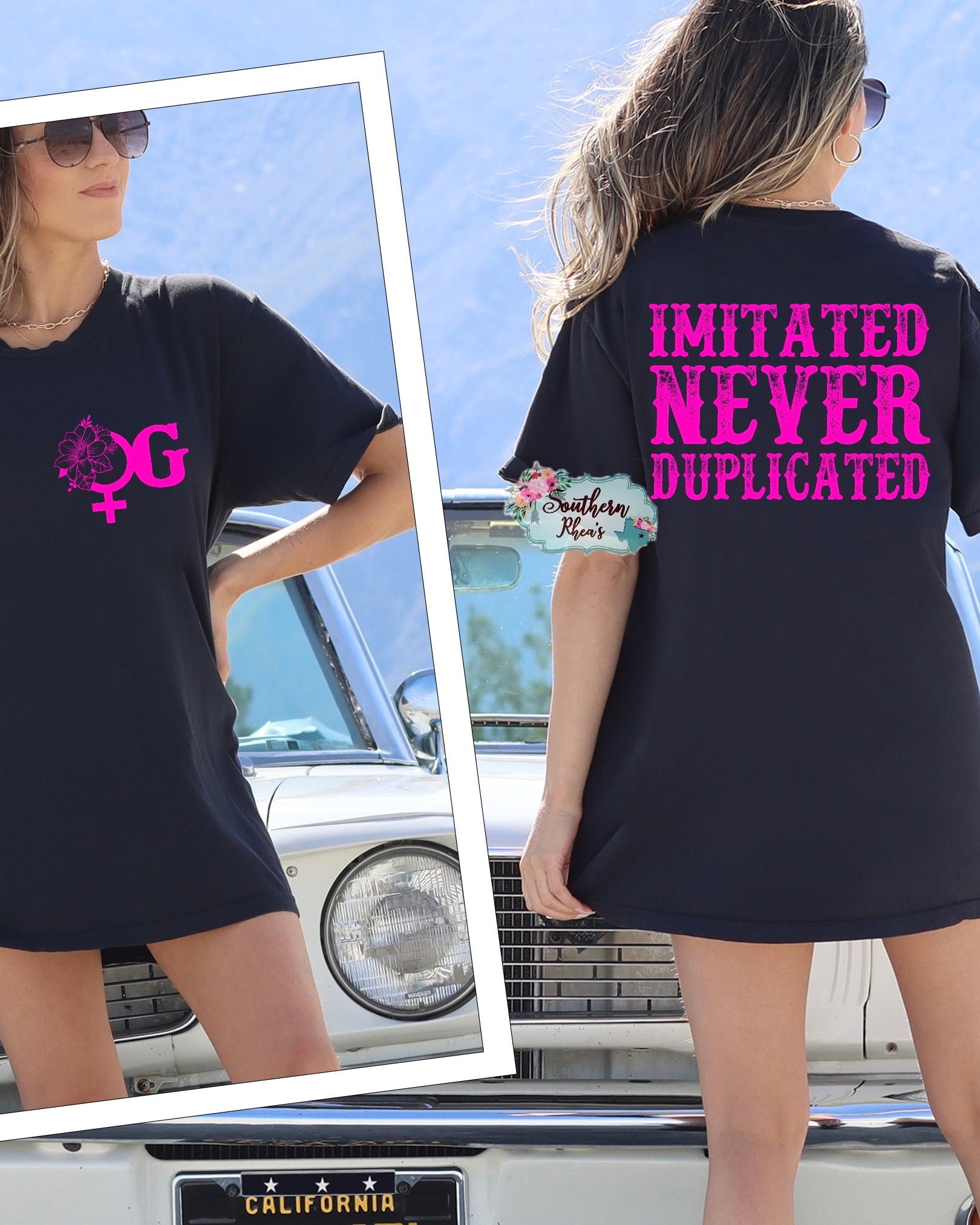 Imitated Never Duplicated Combo *SR EXCLUSIVE* - Hot Pink Transfer
