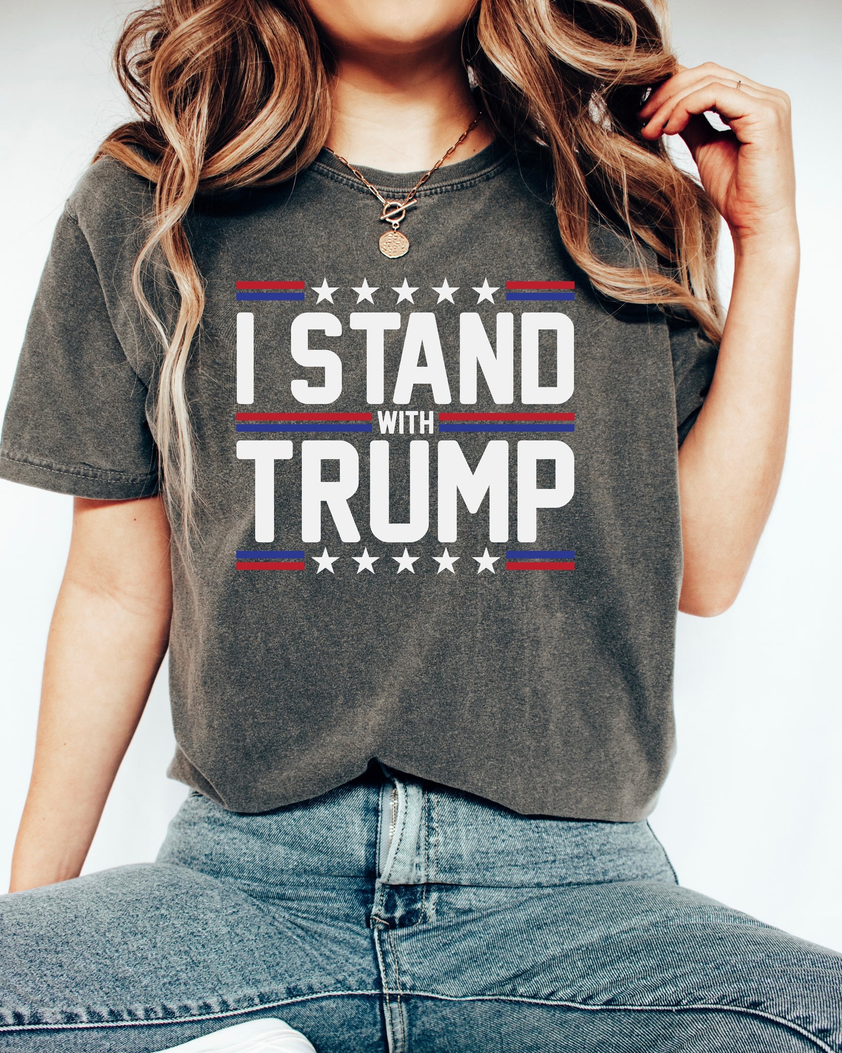 I Stand With Trump Tshirt