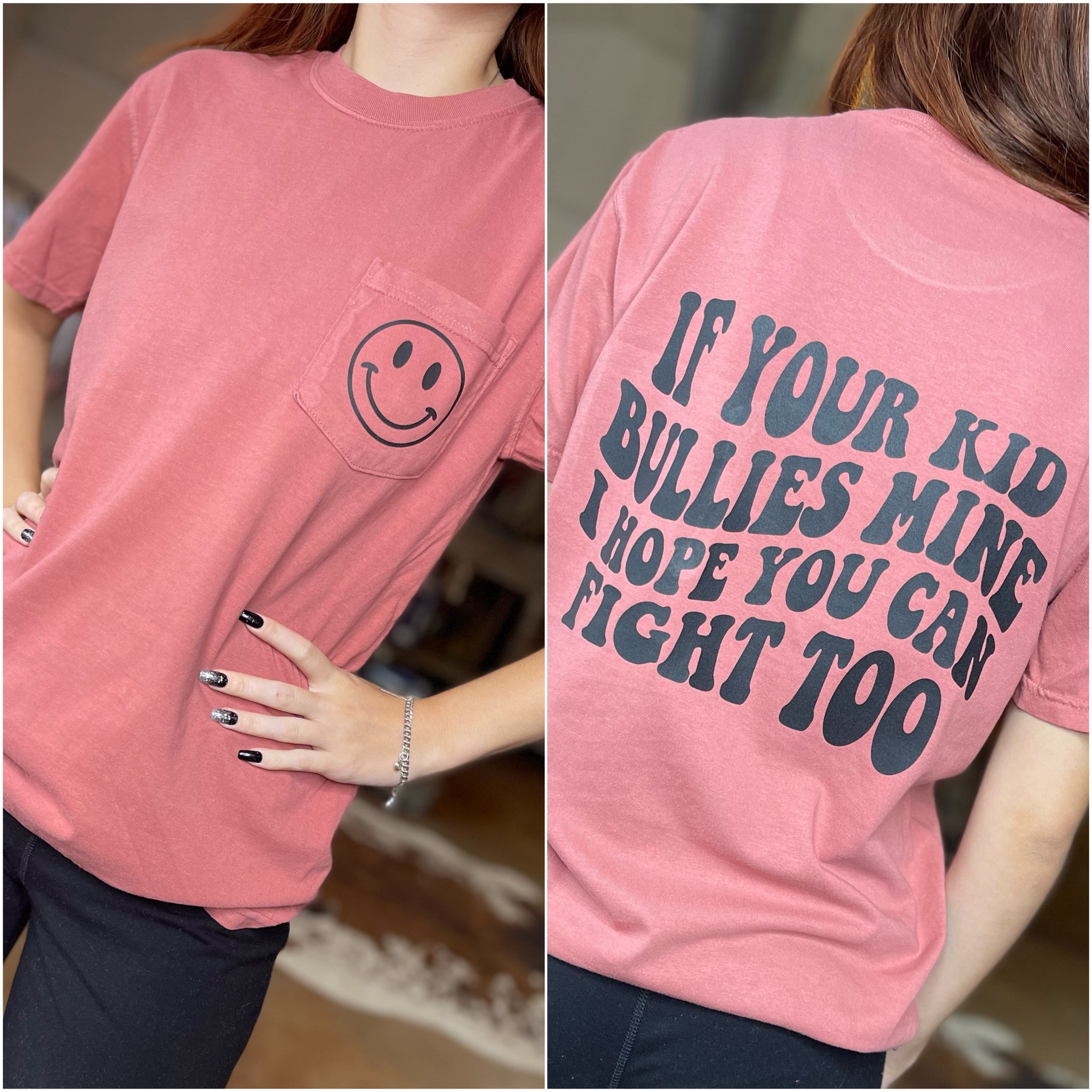 Hope You Can Fight Pocket Tee