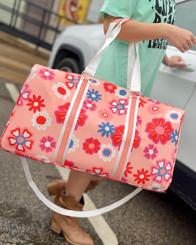 Flower Power Travel Bag