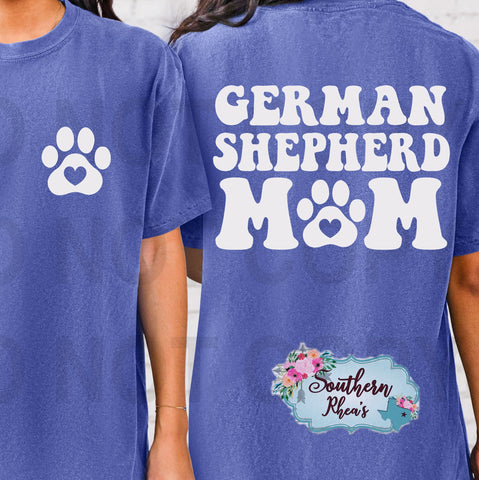 German Shepherd Mom Tshirt